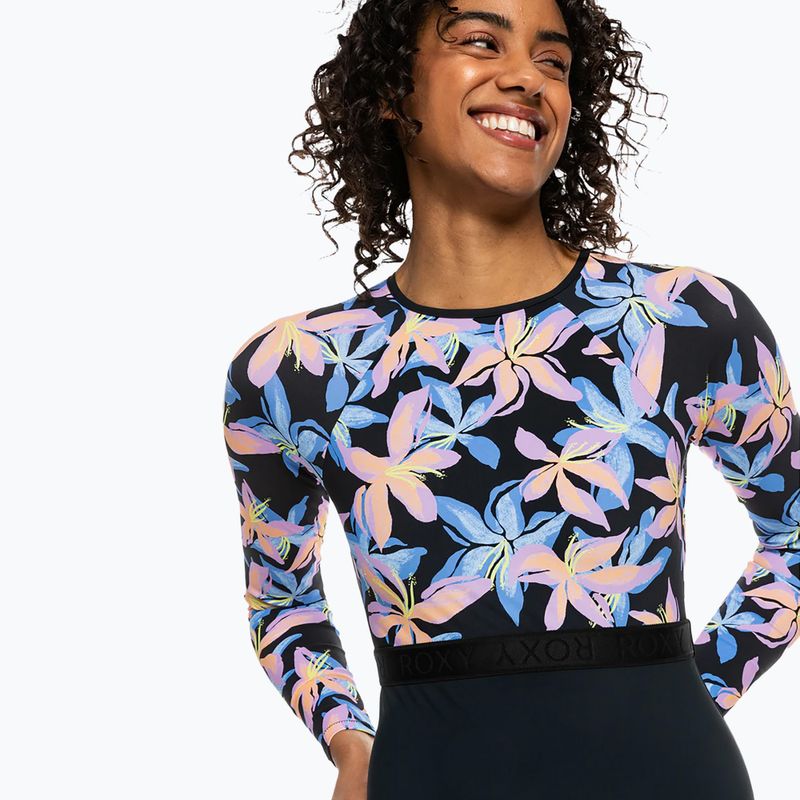 ROXY Active anthracite kiss női egyrészes fürdőruha 6