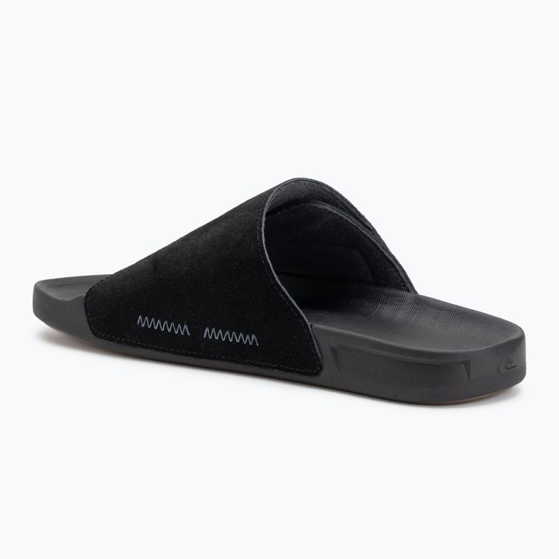 Quiksilver Rivi Suede férfi flip-flop fekete 1 3