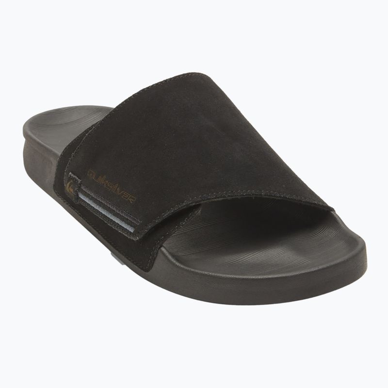 Quiksilver Rivi Suede férfi flip-flop fekete 1