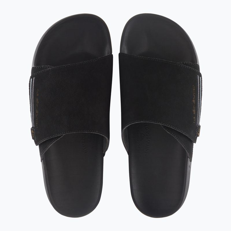 Quiksilver Rivi Suede férfi flip-flop fekete 1 3