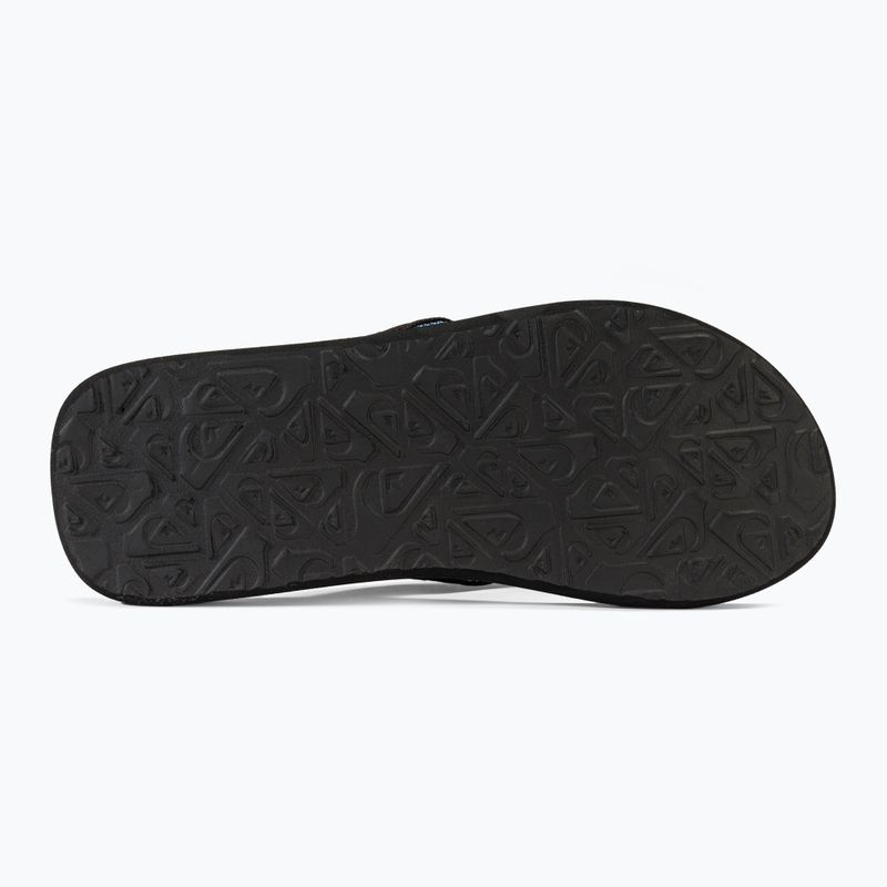 Férfi flop-flop papucs Quiksilver Molokai Layback II blue / blue / orange 4