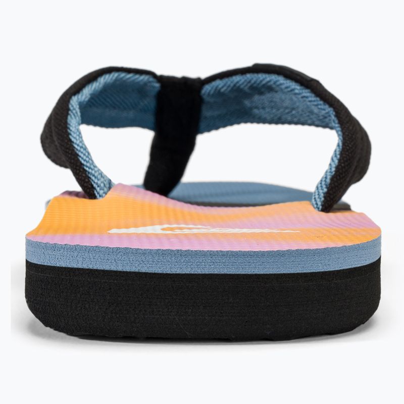 Férfi flop-flop papucs Quiksilver Molokai Layback II blue / blue / orange 6