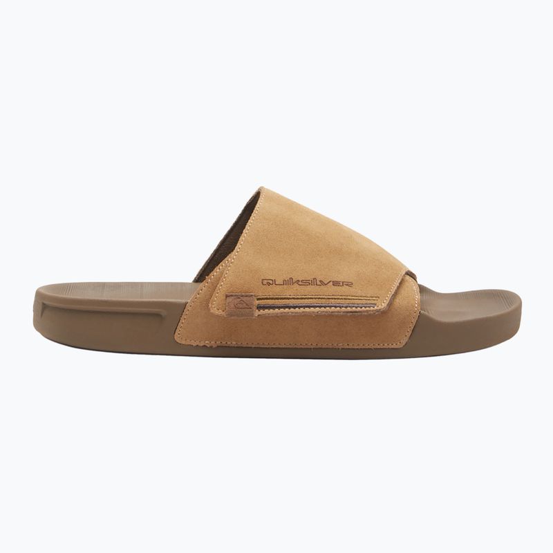 Quiksilver Rivi Suede férfi flip-flopok tan 1 2