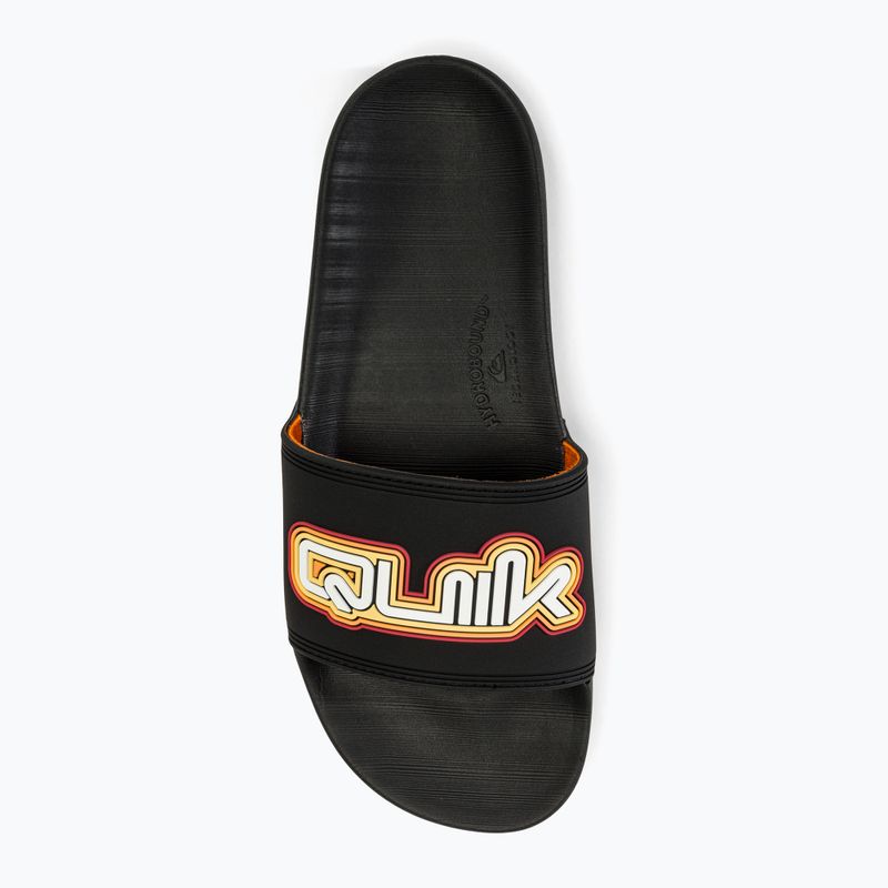 Quiksilver Rivi Wordmark Slide II black 2férfi papucs 5