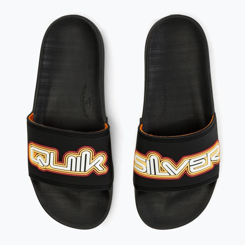 Quiksilver Rivi Wordmark Slide II black 2férfi papucs 8