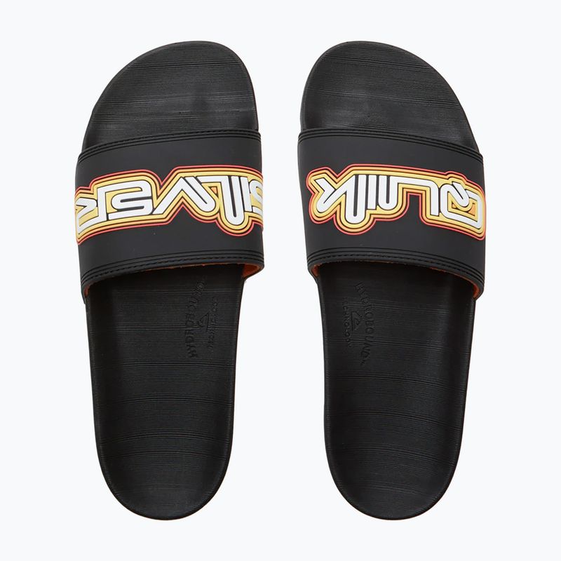 Quiksilver Rivi Wordmark Slide II black 2férfi papucs 12