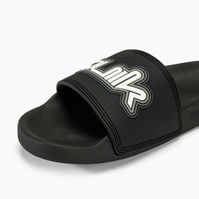 Quiksilver Rivi Wordmark Slide II black 1 férfi papucs 7