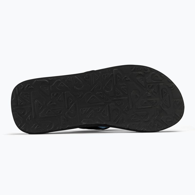 Férfi flop-flop papucs Quiksilver Molokai Layback II black3 4