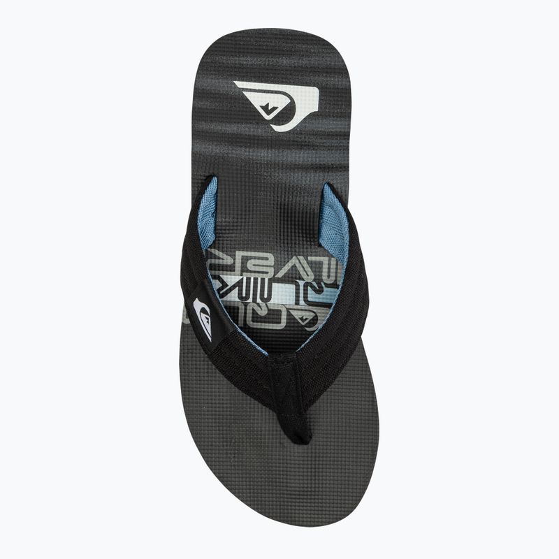 Férfi flop-flop papucs Quiksilver Molokai Layback II black3 5