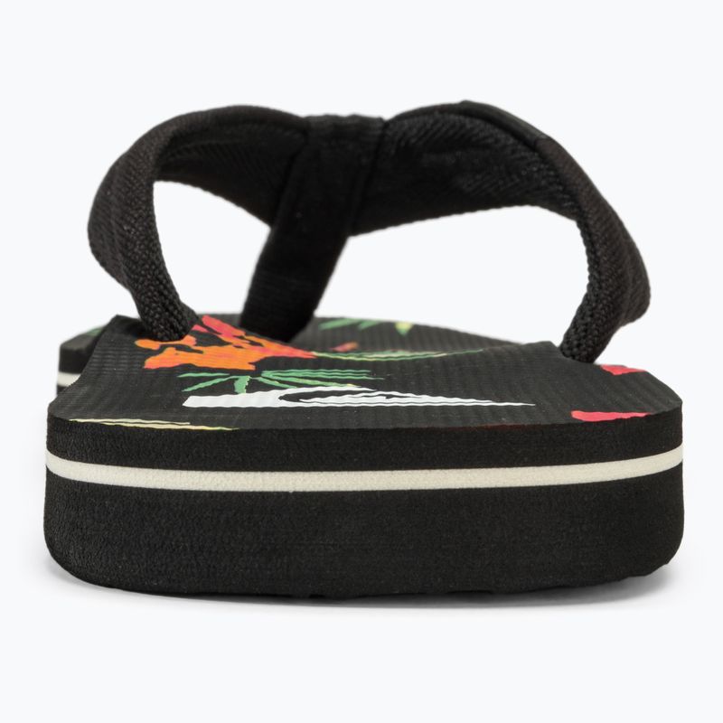 Férfi flop-flop papucs Quiksilver Molokai Layback II black / orange / green 6