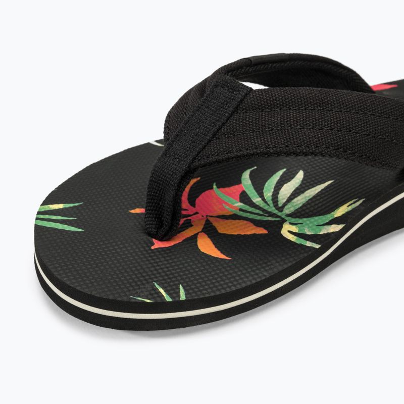 Férfi flop-flop papucs Quiksilver Molokai Layback II black / orange / green 7