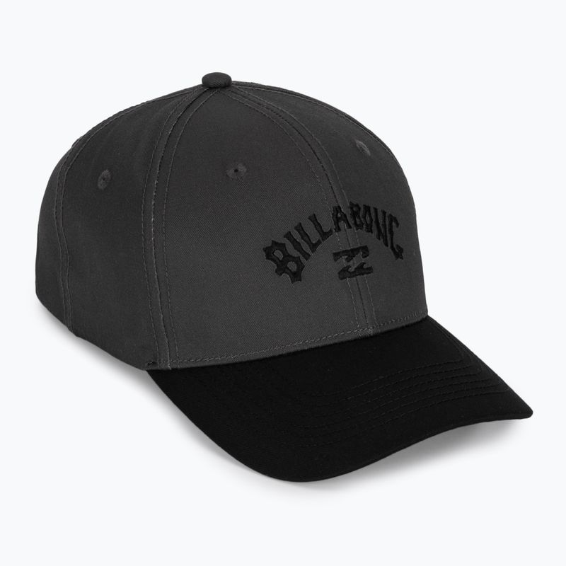 Férfi baseball sapka Billabong Arch Snapback charcoal