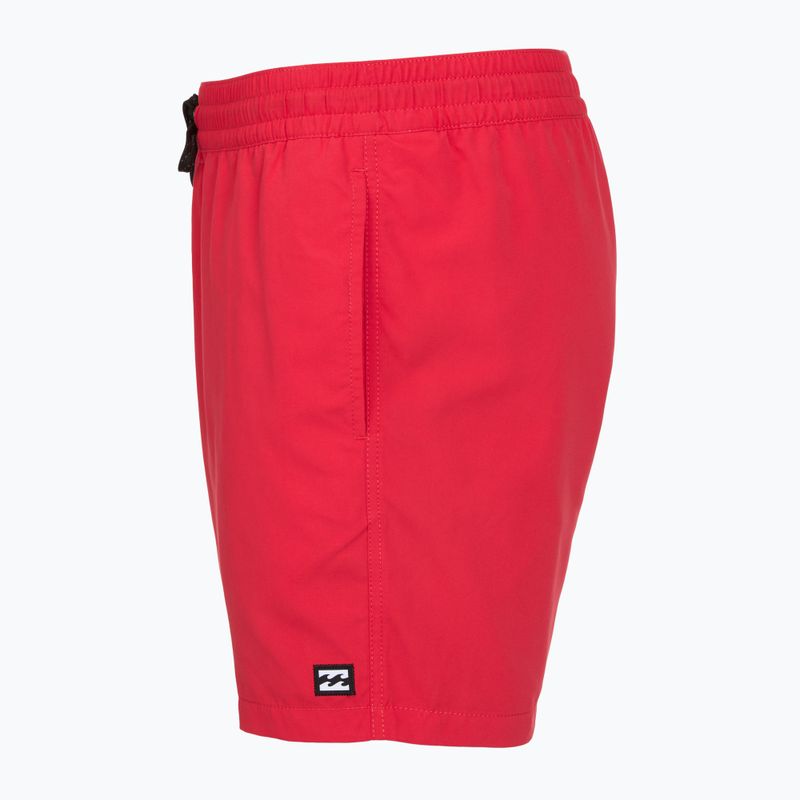 Férfi fürdőnadrágok Billabong All Day Layback red hot 3