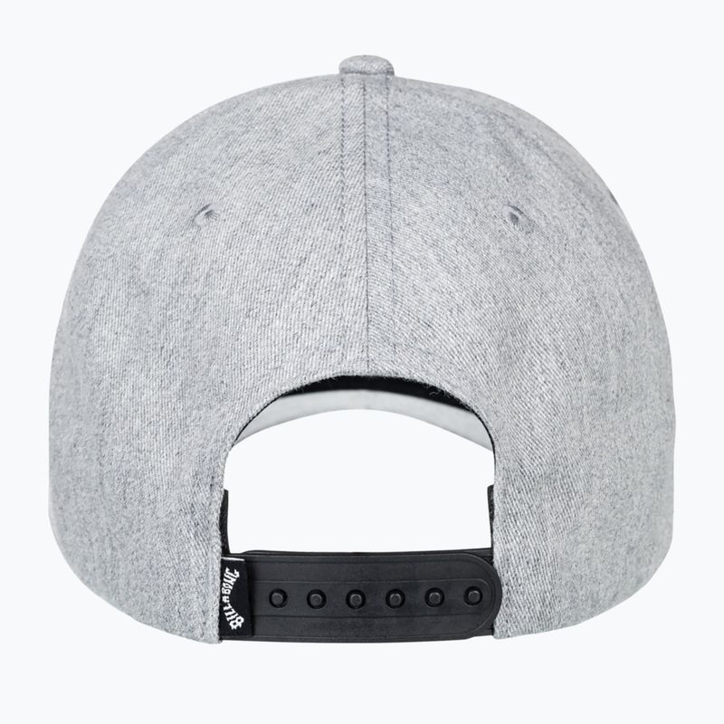 Férfi baseball sapka Billabong Arch Snapback grey heather 3