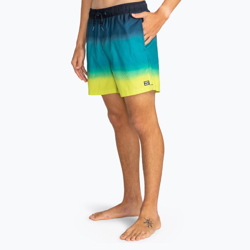 Férfi fürdősort Billabong All Day Fade Layback black 4