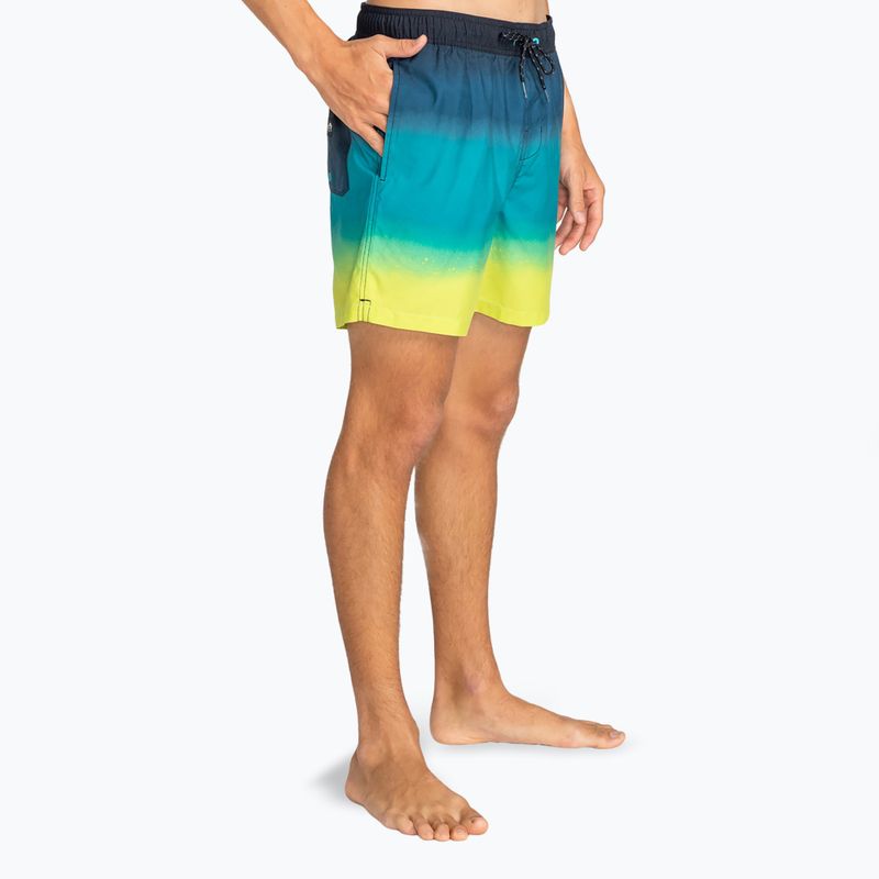 Férfi fürdősort Billabong All Day Fade Layback black 5