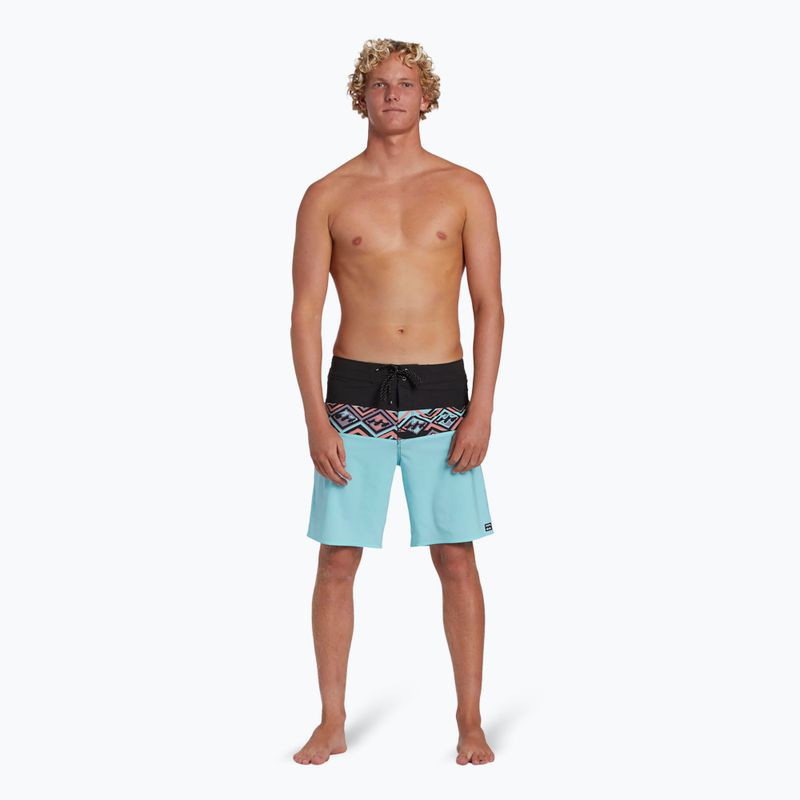 Billabong Momentum Pro coastal férfi fürdőnadrág 4