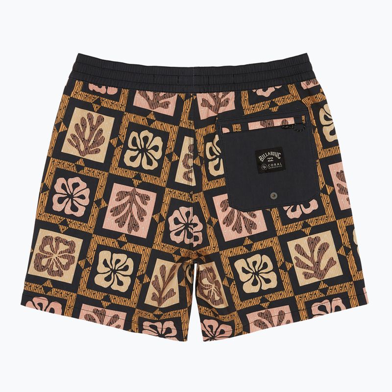 Billabong Tiki Reef Layback sunset férfi fürdőnadrág 2