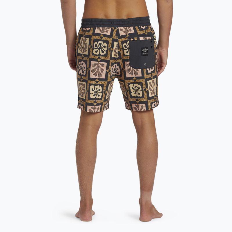 Billabong Tiki Reef Layback sunset férfi fürdőnadrág 5