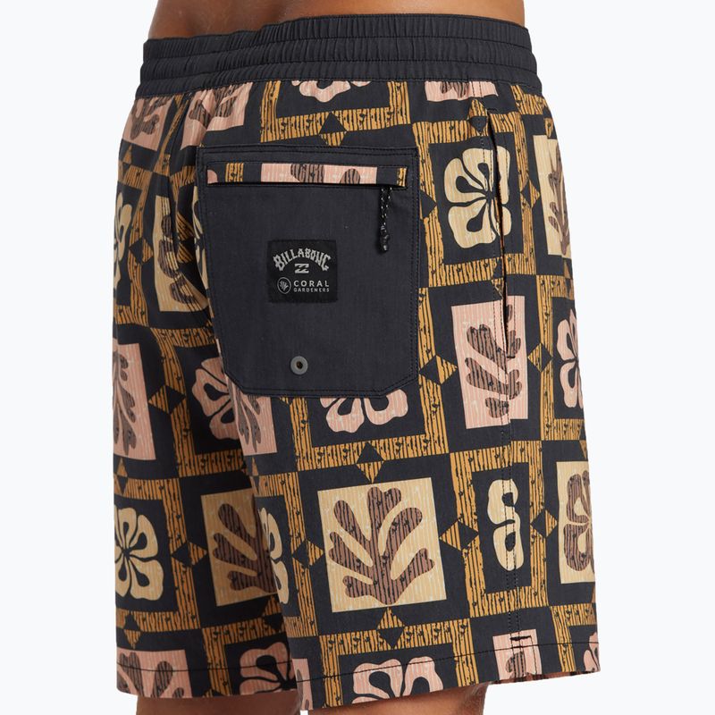 Billabong Tiki Reef Layback sunset férfi fürdőnadrág 7