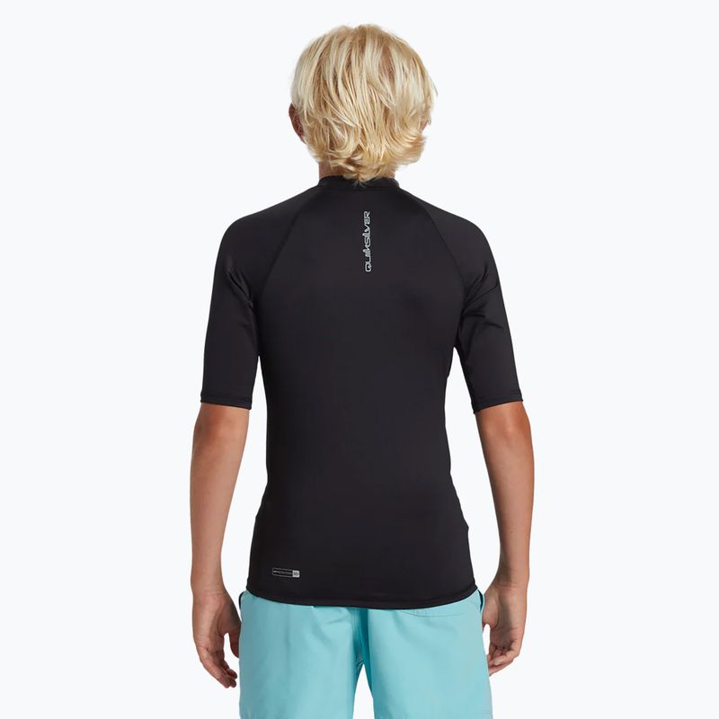 Gyerek úszópóló Quiksilver Everyday UPF50 black 2