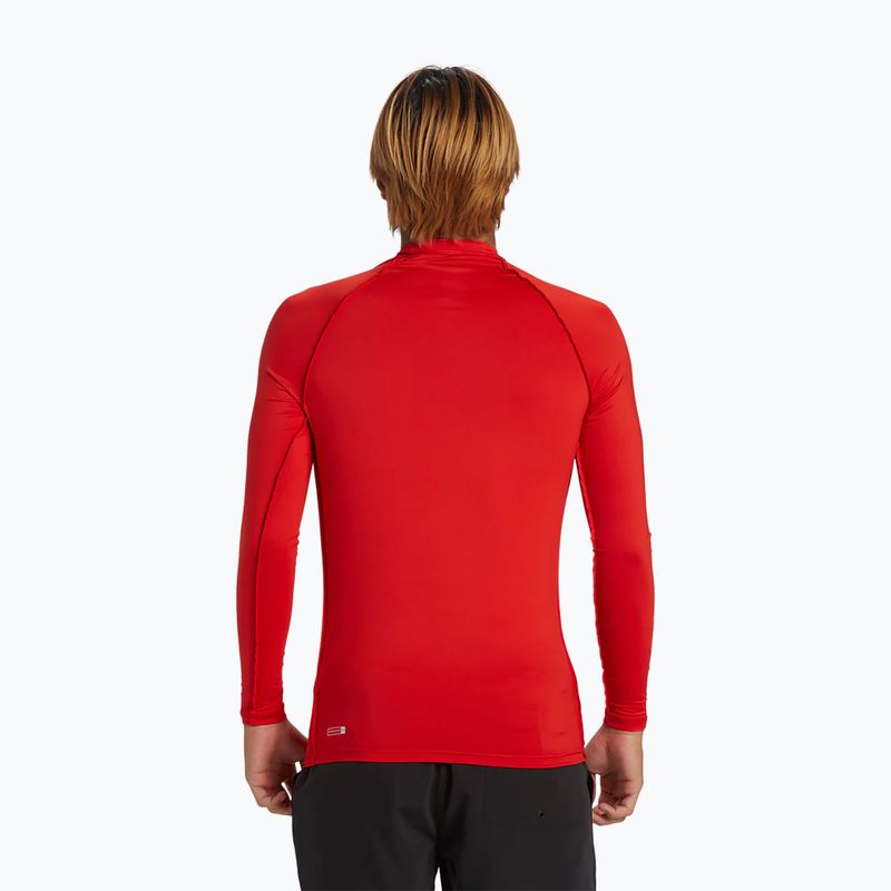 Quiksilver Saturn UPF50 high risk red férfi hosszú ujjú úszófelső 3