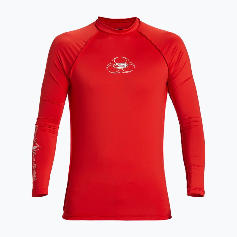 Quiksilver Saturn UPF50 high risk red férfi hosszú ujjú úszófelső 5
