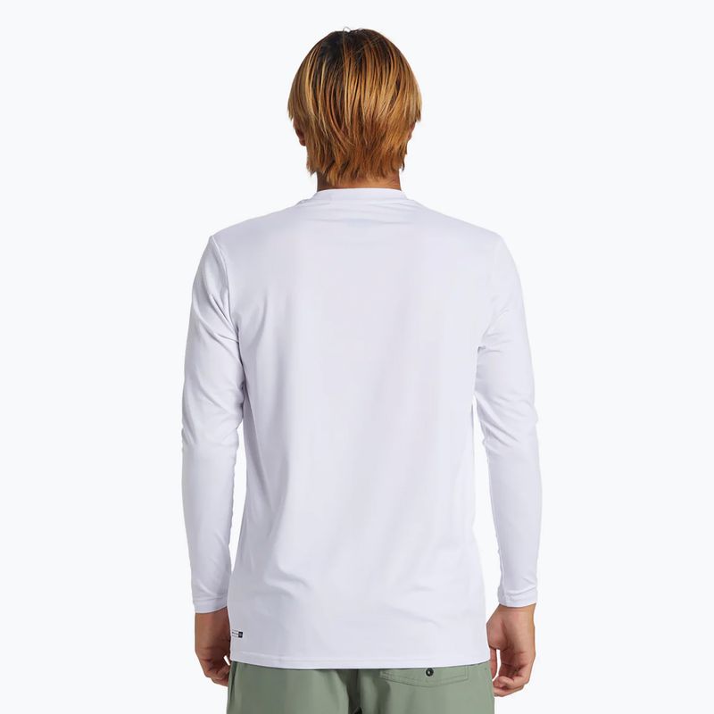 Férfi hosszú ujjú felső úszáshoz Quiksilver Everyday Surf Tee white 3