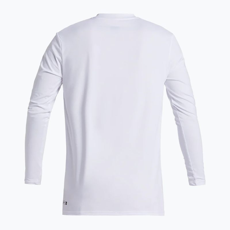 Férfi hosszú ujjú felső úszáshoz Quiksilver Everyday Surf Tee white 6