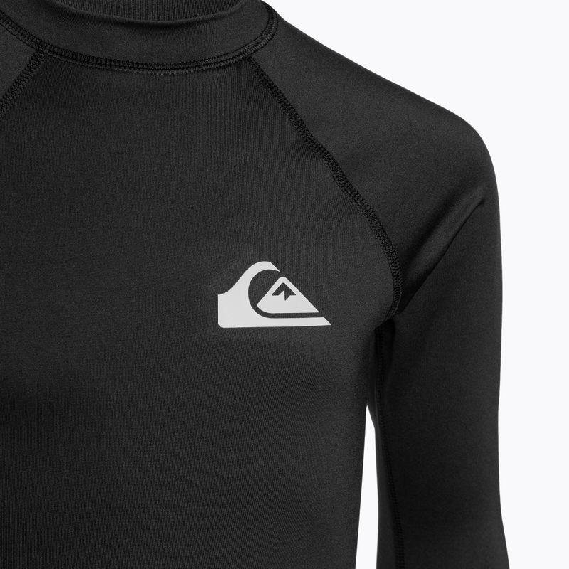 Quiksilver Everyday UPF50 fekete hosszú ujjú gyermek úszónadrág 3