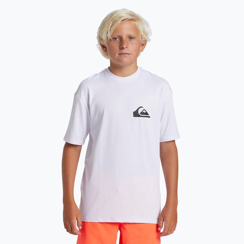 Gyerek úszópóló Quiksilver Everyday Surf Tee white