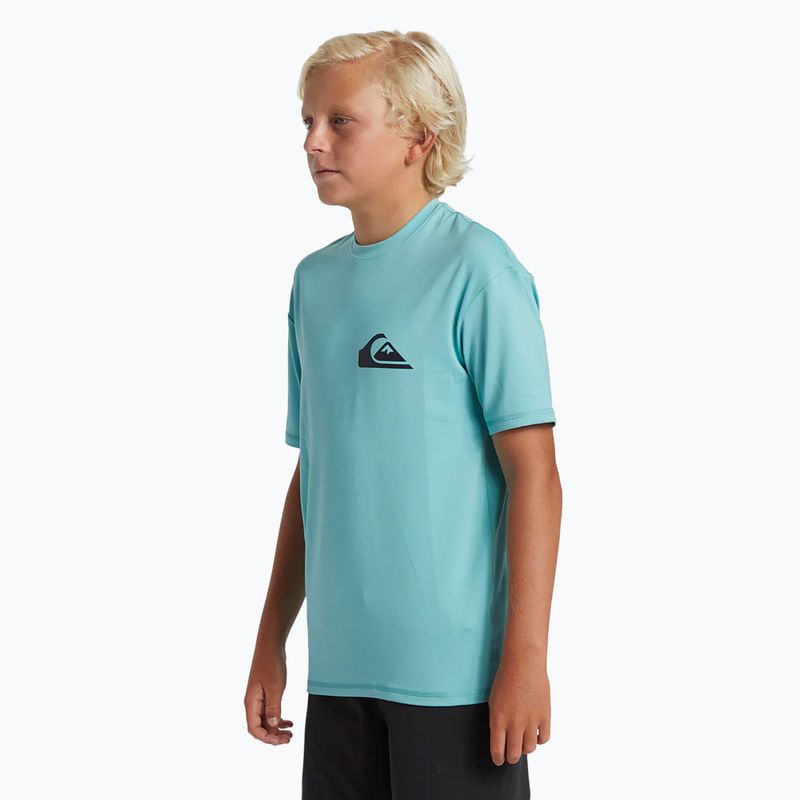 Gyerek úszópóló Quiksilver Everyday Surf Tee marine blue 2