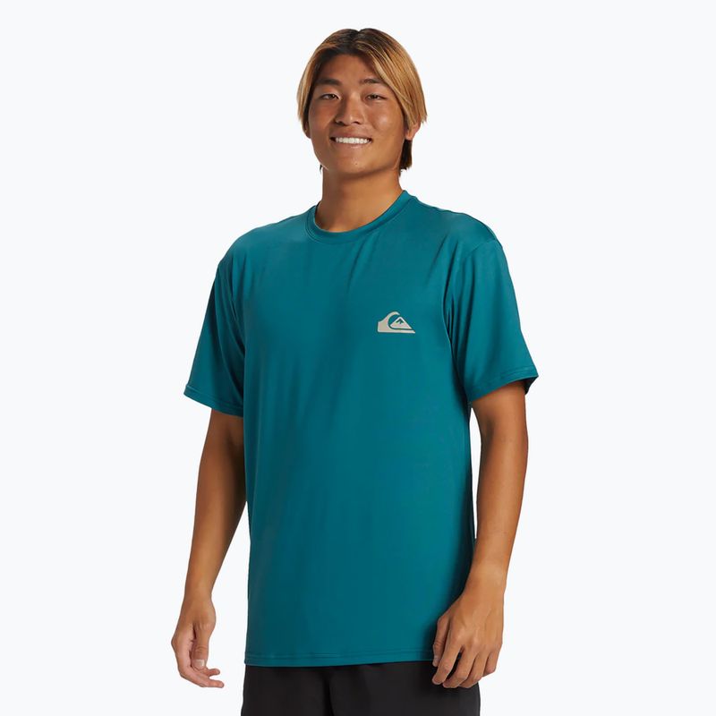 Férfi úszópóló Quiksilver Everyday Surf Tee colonial blue 3