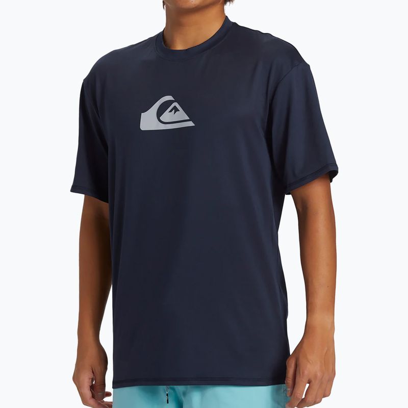 Férfi úszópóló Quiksilver Everyday Surf Tee dark navy 4