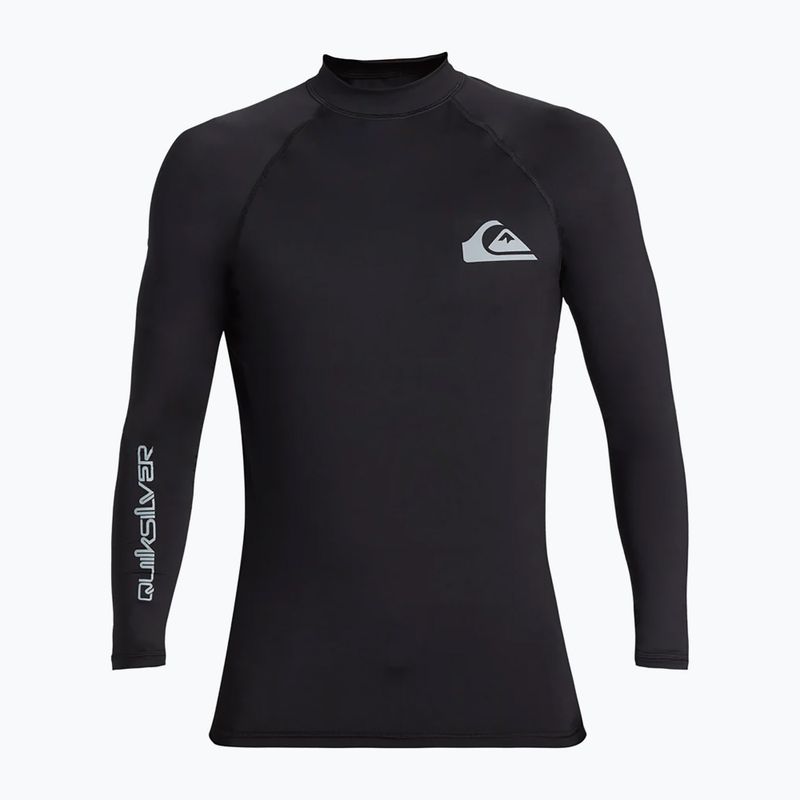 Férfi hosszú ujjú felső úszáshoz Quiksilver Everyday UPF50 black 5