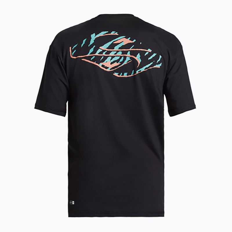 Gyerek úszópóló Quiksilver Everyday Surf Tee black/white 6