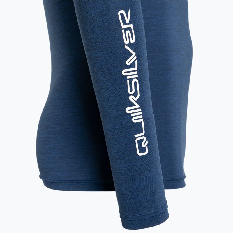 Férfi hosszú ujjú felső úszáshoz Quiksilver Everyday UPF50 monaco blue heather 4