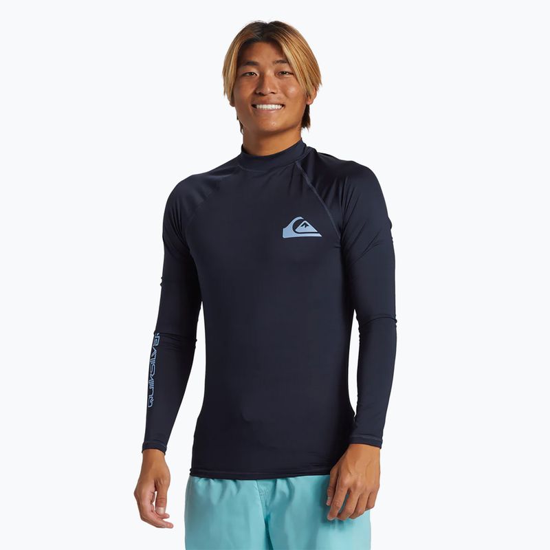 Férfi hosszú ujjú felső úszáshoz Quiksilver Everyday UPF50 dark navy 2