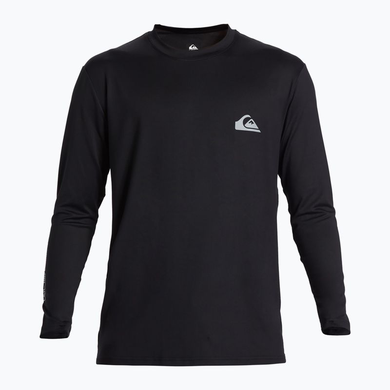 Férfi hosszú ujjú felső úszáshoz Quiksilver Everyday Surf Tee black 4