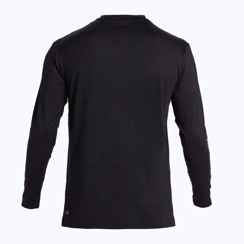 Férfi hosszú ujjú felső úszáshoz Quiksilver Everyday Surf Tee black 5