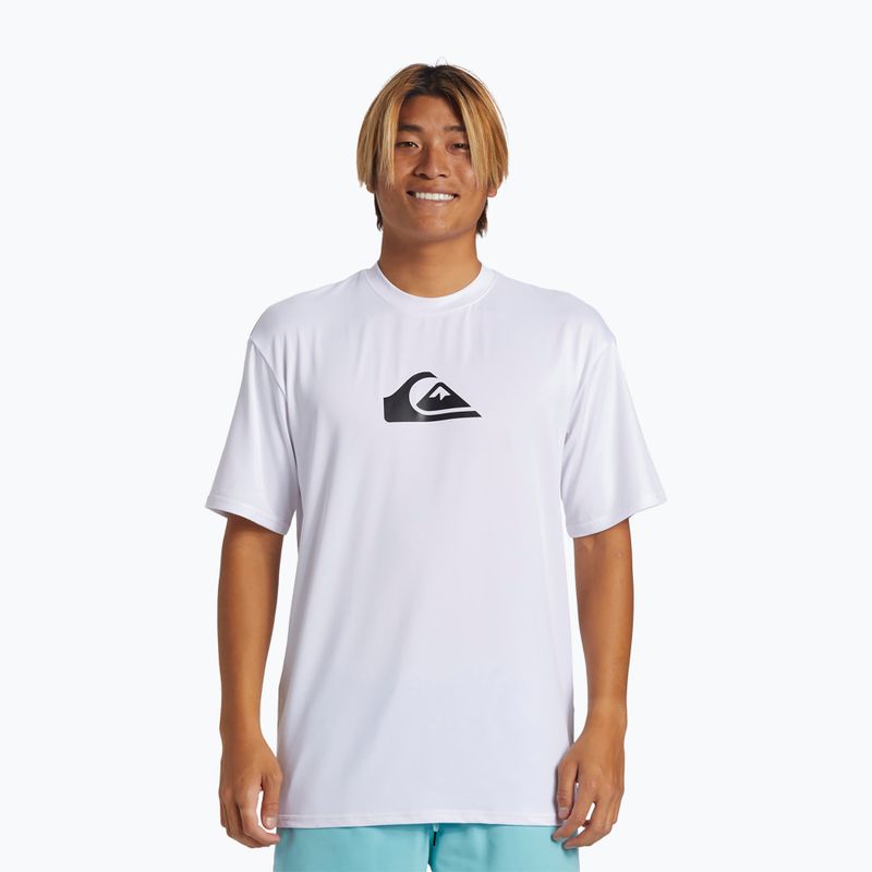 Férfi úszópóló Quiksilver Everyday Surf Tee white