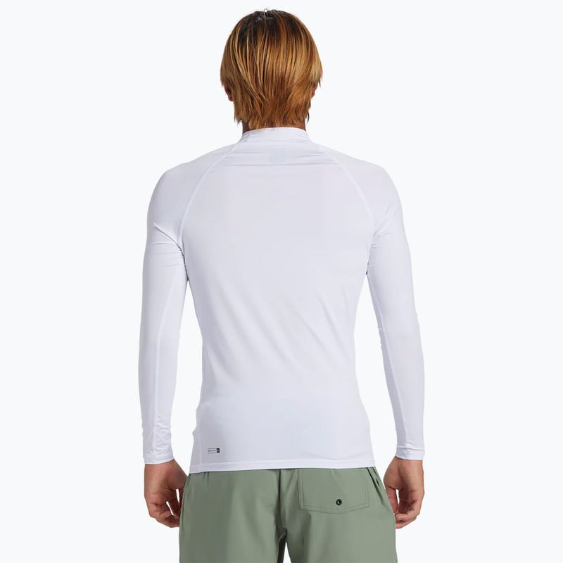 Férfi hosszú ujjú felső úszáshoz Quiksilver Everyday UPF50 white 2