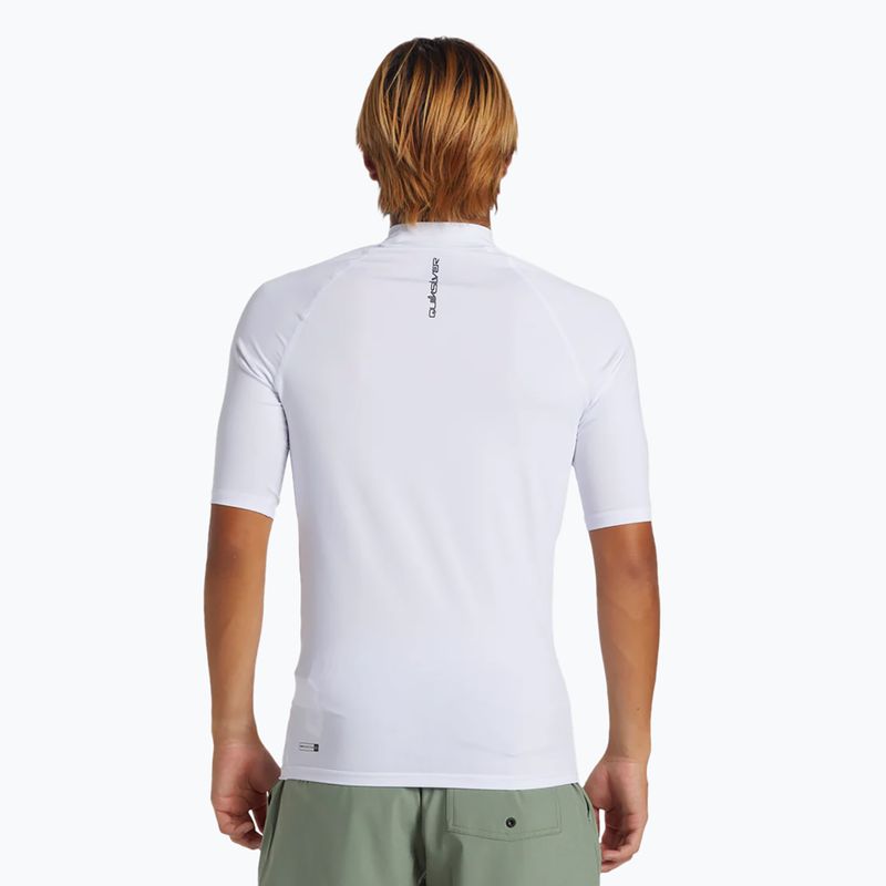 Férfi úszópóló Quiksilver Everyday UPF50 white 2
