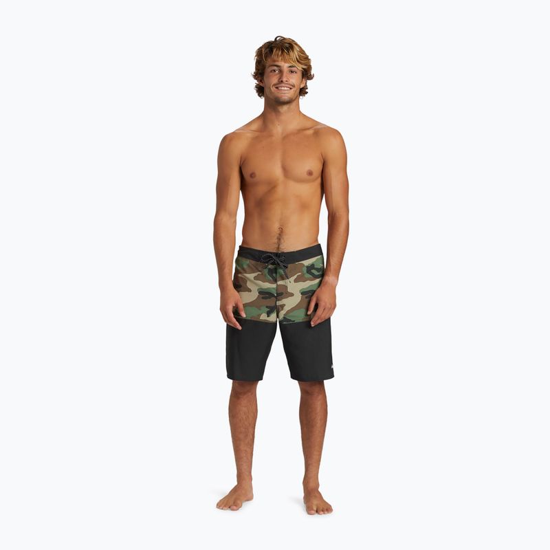 Férfi Quiksilver Everyday Division 20 fekete úszónadrág 4