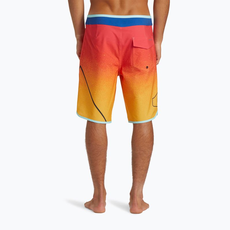 Férfi Quiksilver Surfsilk New Wave 20 cayenne színű úszónadrág 5