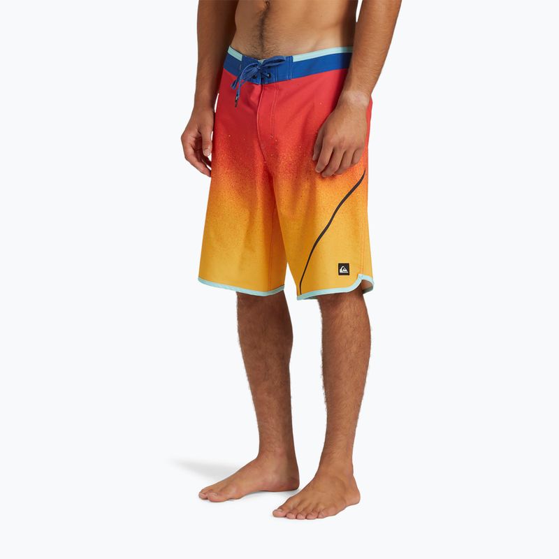 Férfi Quiksilver Surfsilk New Wave 20 cayenne színű úszónadrág 6