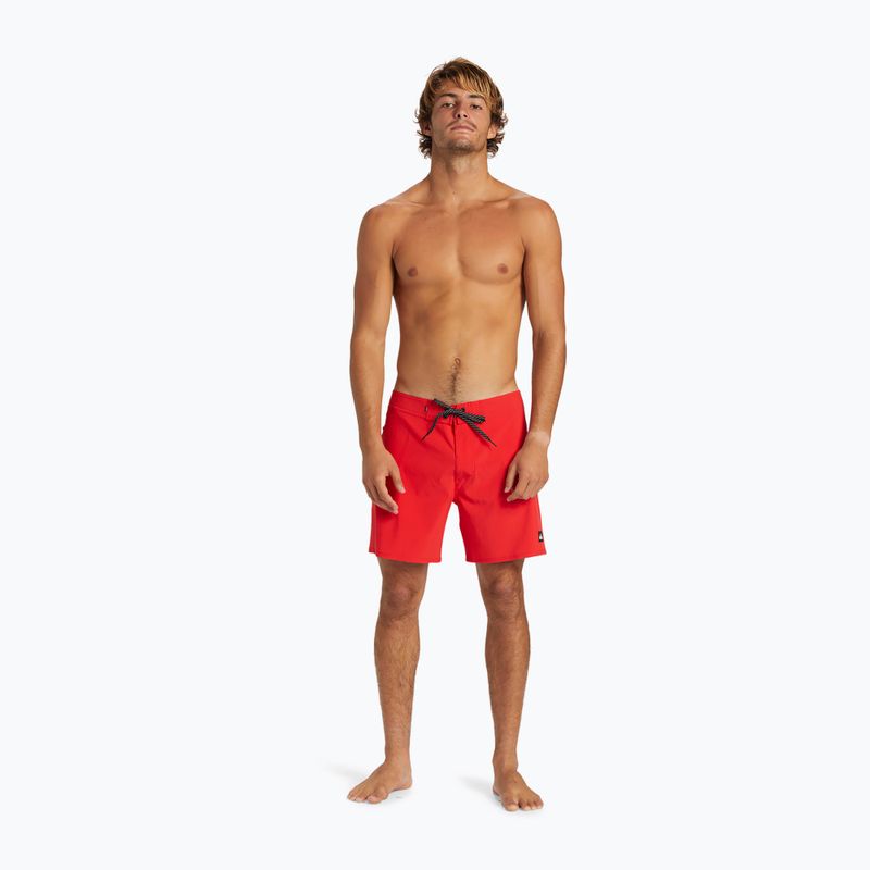 Férfi Quiksilver Surfsilk Kaimana 16 magas kockázatú piros úszónadrág 4