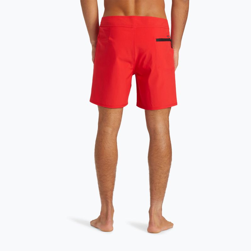 Férfi Quiksilver Surfsilk Kaimana 16 magas kockázatú piros úszónadrág 5