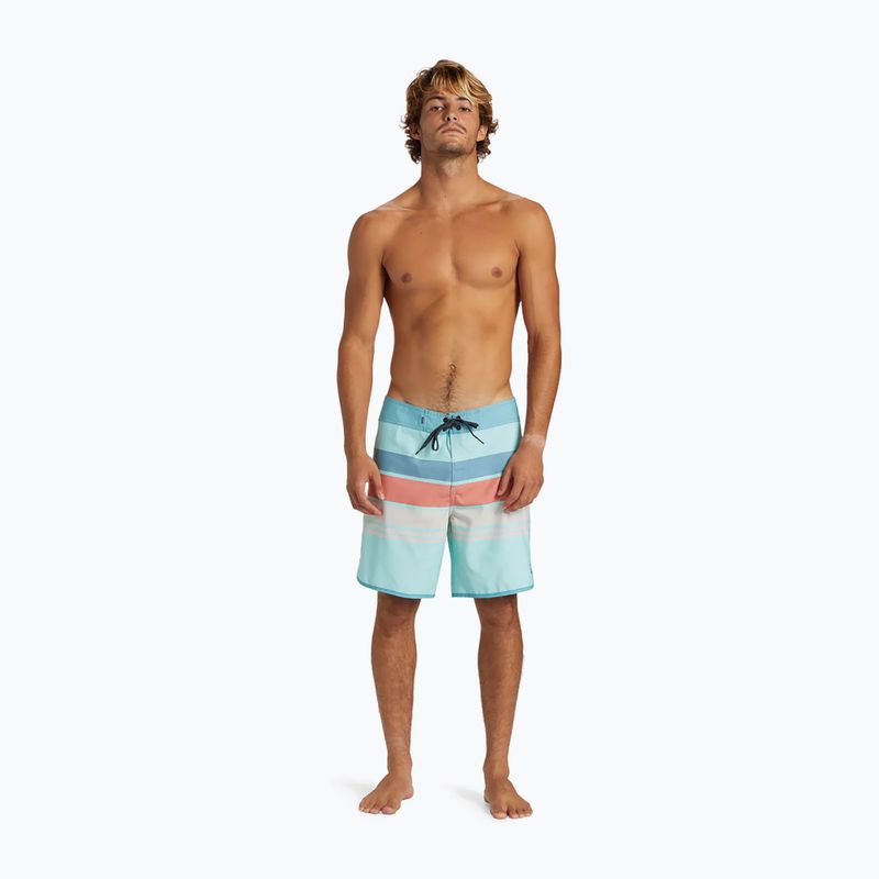 Férfi Quiksilver Everyday Stripe 19 limpet shell úszónadrág 4