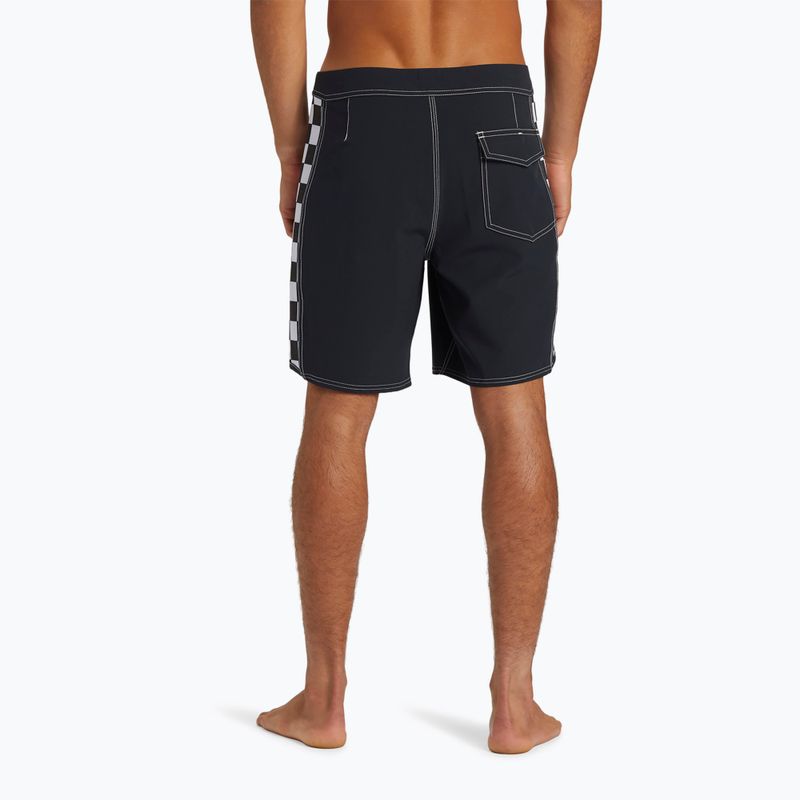 Quiksilver férfi úszónadrág Original Arch 18 fekete 4